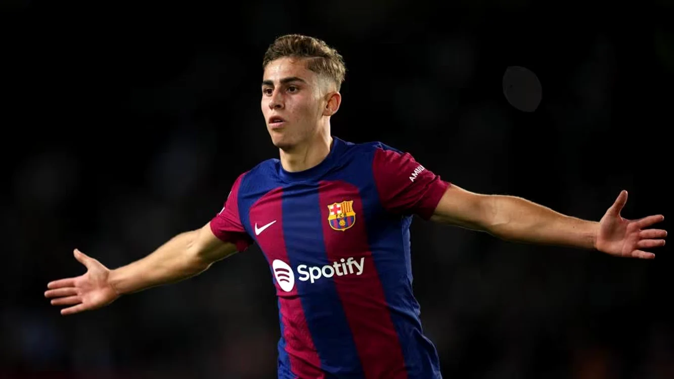 Fermin Lopez a marcat primul său gol în UEFA Champions League. Foto: Getty Images