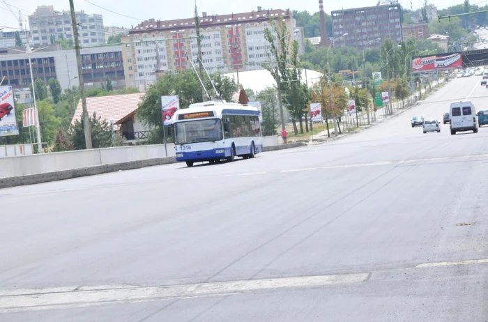 Podul de pe strada Mihai Viteazul