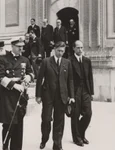Regele Carol al II-lea, Marele Voievod Mihai și principele Nicolae (©Arhivele Naționale ale României SANIC, Fototecă, FII 107(4) 
