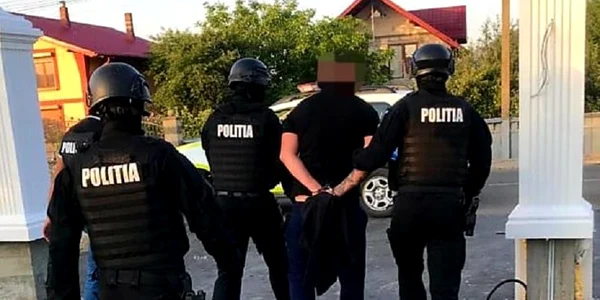 Hoț român condamnat în Italia, capturat la Botoșani SURSA FOTO IPJ Botoșani