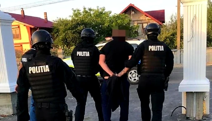 Hoț român condamnat în Italia, capturat la Botoșani SURSA FOTO IPJ Botoșani