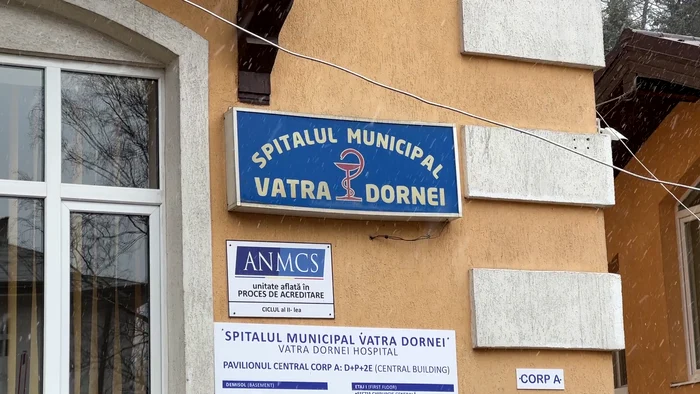Spitalul Municipal Vatra Dornei, FOTO: Alina Iosif 