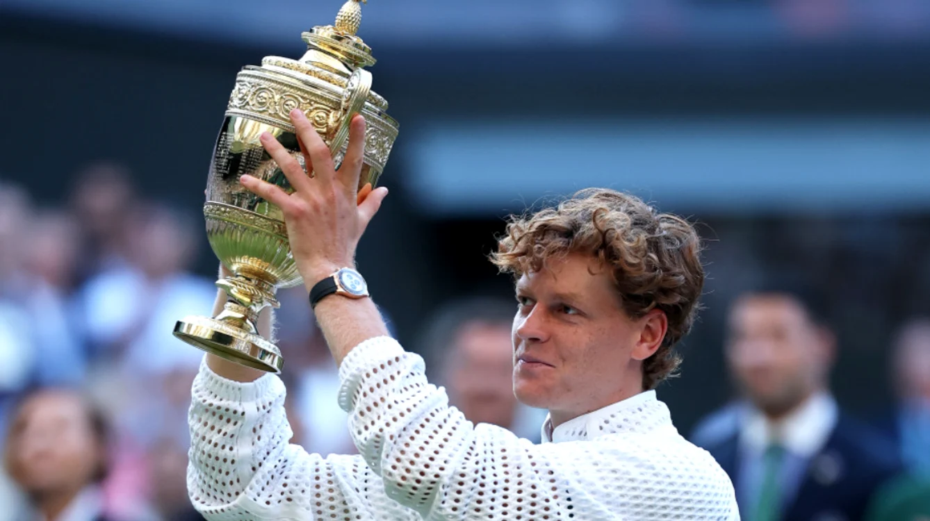 Jannik Sinner, campion la Wimbledon  Foto/Getty 
