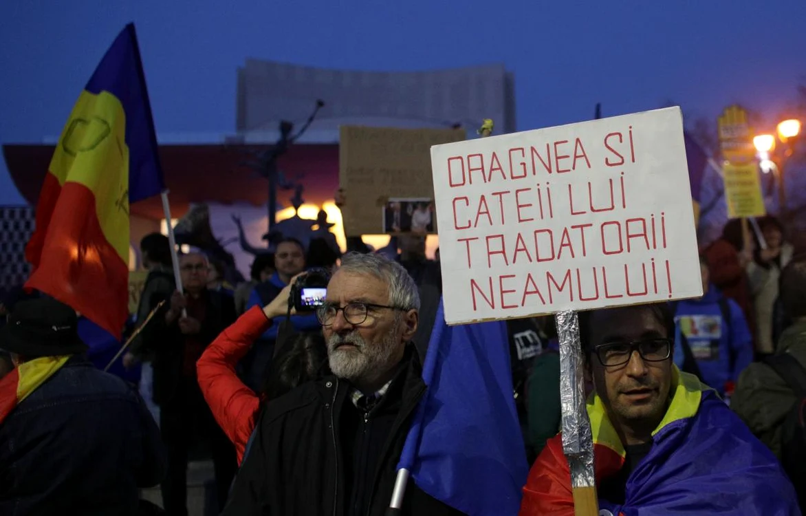 Un nou protest anti PSD a avut loc sâmbătă, 30 martie, în Piața Universității Foto: Inquam Photos / Octav Ganea