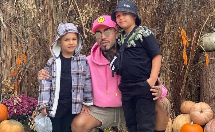 Alex şi cei doi copii ai lui, Dominic şi Achim