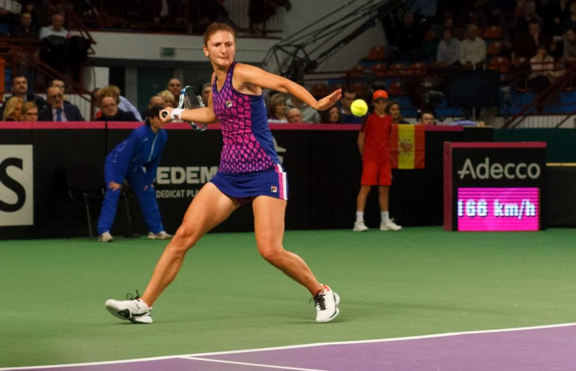 Irina Begu, a 34-a jucătoare în ierarhia mondială a tenisului feminin FOTO Ovidiu Iordachi/Mediafax