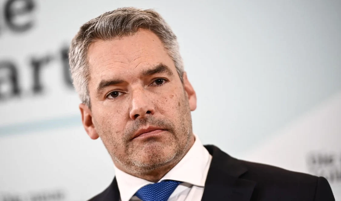Cancelarul Karl Nehammer anunță că Austria va fi foarte critică față de România FOTO EPA-EFE