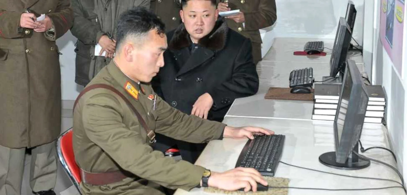 Dictatorul nord-coreean Kim Jong-un în vizită la Biroul 121, agenţia nord-coreeană dedicată războiului cibernetic