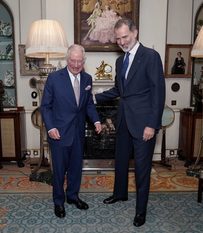 Regele Charles și Regele Felipe, Getty