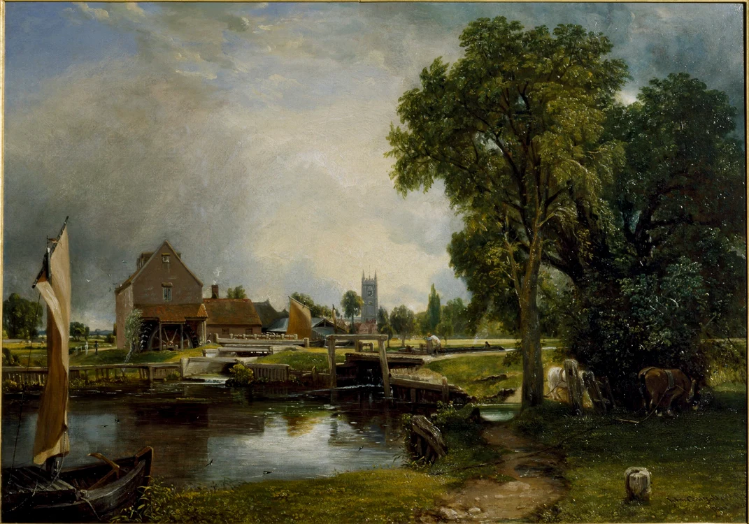 Pictură realizată de John Constable / Foto Art Safari