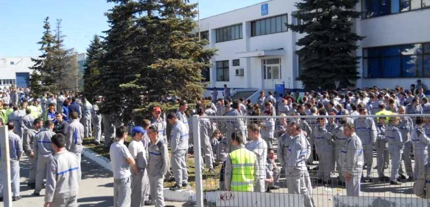 protest dacia mioveni