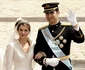 Regele Felipe al Spaniei și Regina Letizia în mai 2004, când s au căsătorit, Foto Getty