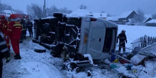 microbuz rasturnat harghita