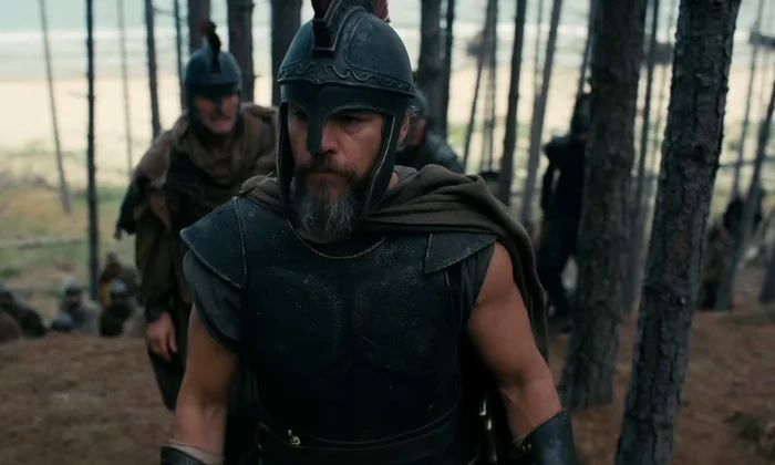 Matt Damon în Odiseea (captură video / © Universal Pictures)