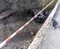 Un autoturism a căzut în râul Olăneşti în Băile Olăneşti - Vâlcea - pe plafon Foto Adevărul - DMS