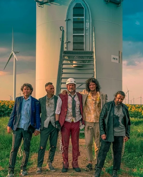 Membrii trupei „Vama” au filmat timp de două zile în Dobrogea și-n Delta Dunării