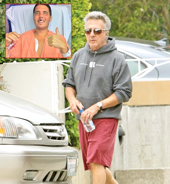 Deşi are 74 de ani, Hoffman face jogging în fiecare zi