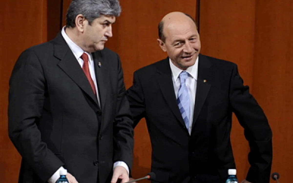 Între Băsescu și Oprea s-au dat mai multe meciuriFoto: Mediafax