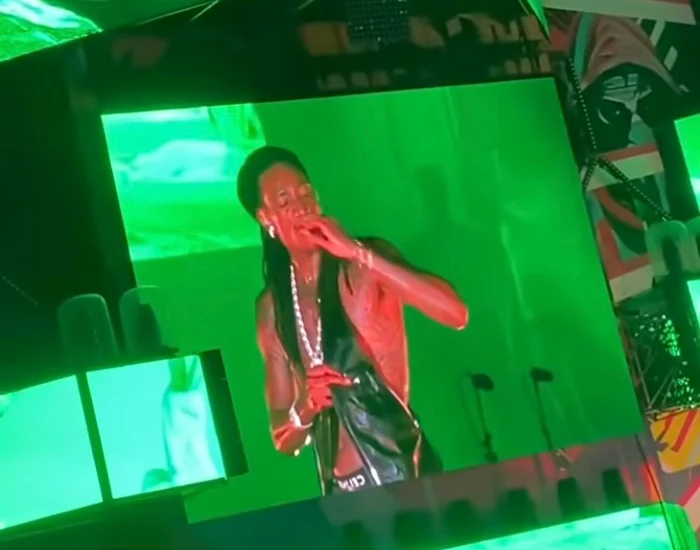Wiz Khalifa, la festivalul „Beach, Please!” FOTO: captura video