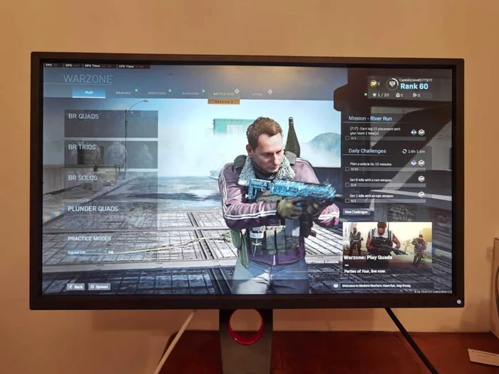 Monitor de gaming BenQ Zowie XL 2546