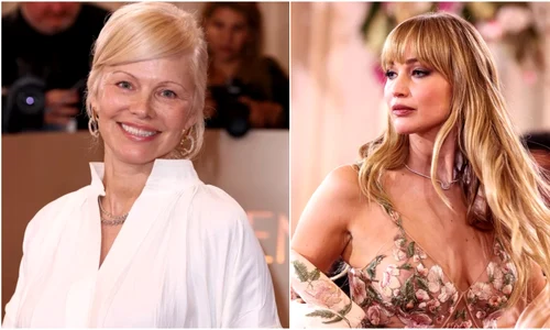 Pamela Anderson și Jennifer Lawrence jpg