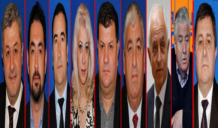 Fl.Iordache,E.Moţ,Alex.Stănescu,Luminiţa A.Pachel,V.Delureanu,D.Ciocan,T.Păunescu,M.Niţă,D.Niculescu