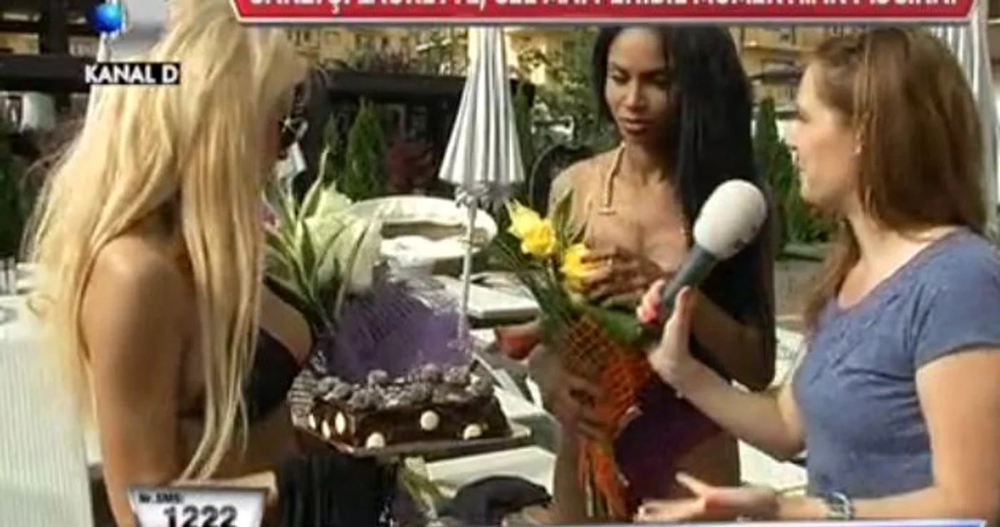 Sânzi şi Laurette au răsuflat uşurate când au aflat că totul nu a fost decât o farsă (captură: Kanal D)
