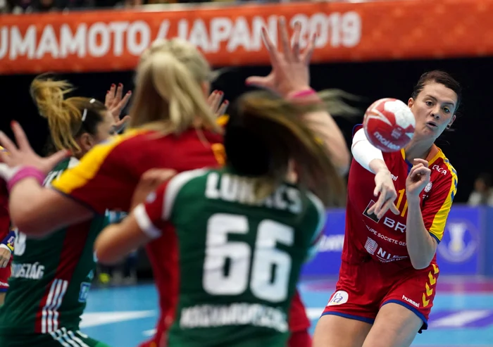 Gabriela Perianu a evoluat ultima oară pentru România la CM 2019Foto: EPA-EFE