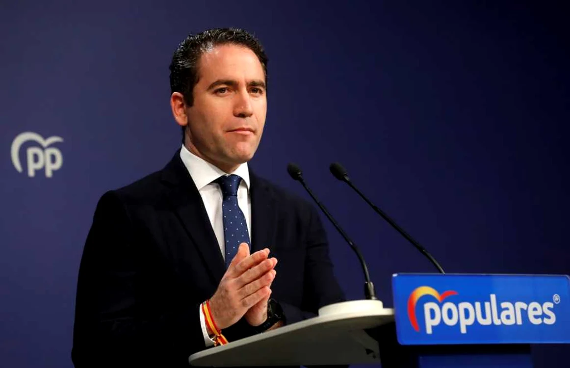 Secretarul general al Partidului Popular spaniol Teodoro Garcia FOTO EPA-EFE