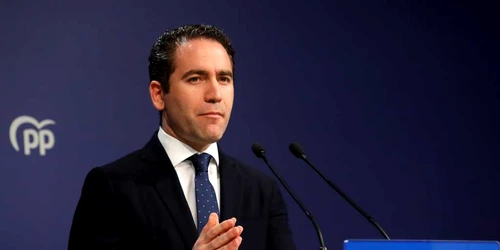 Secretarul general al Partidului Popular spaniol Teodoro Garcia FOTO EPA-EFE