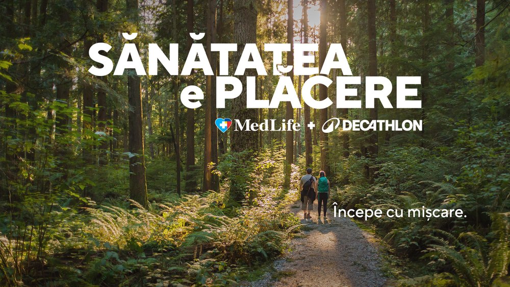 MedLife lansează platforma „Sănătatea e plăcere”. Primul partener strategic: Decathlon