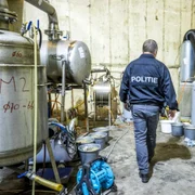 Laborator de droguri descoperit in Olanda FOTO EPA-EFE