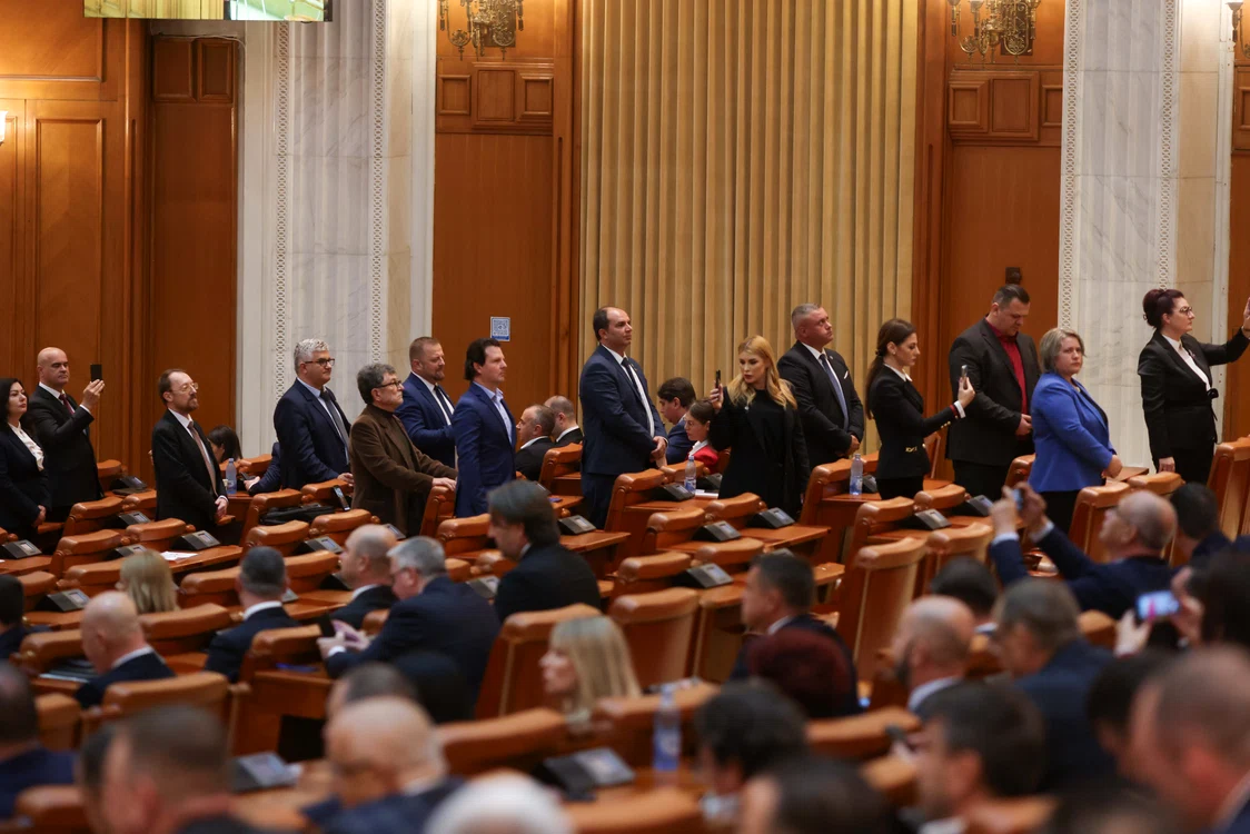 Boicot al partidelor suveraniste în Parlament FOTO Inquam Photos / George Călin / Arhivă