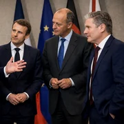 trump, macron, merz, starmer png