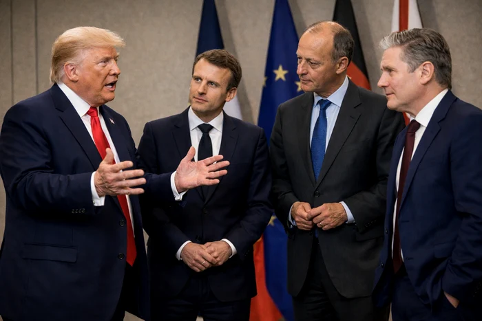 Liderii europeni sunt coalizați împotriva lui Trump.