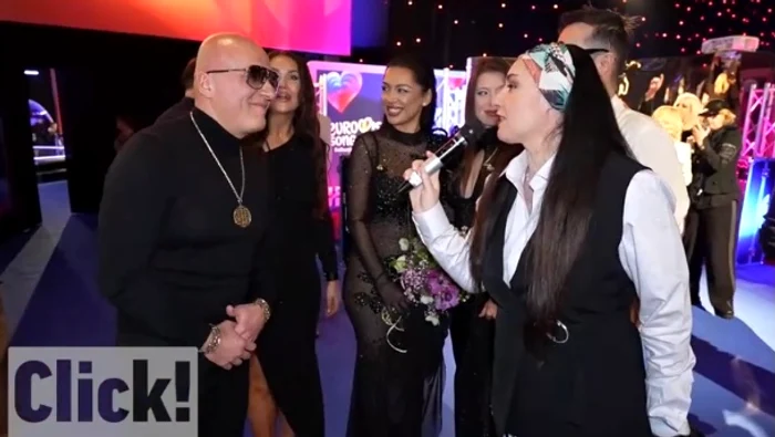 Costi Ioniță, în culisele Eurovision România foto: Click!