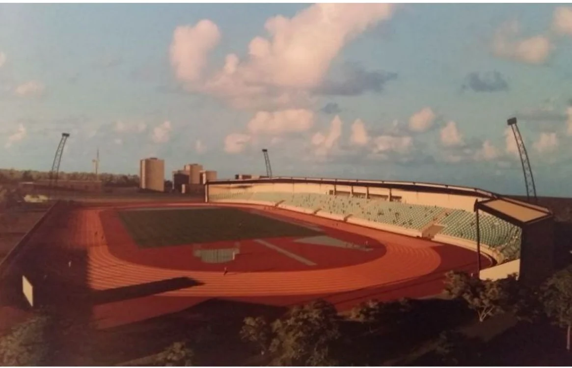 Arena ar urma să fie construită lângă fostul Stadion Municipal. FOTOmytex.