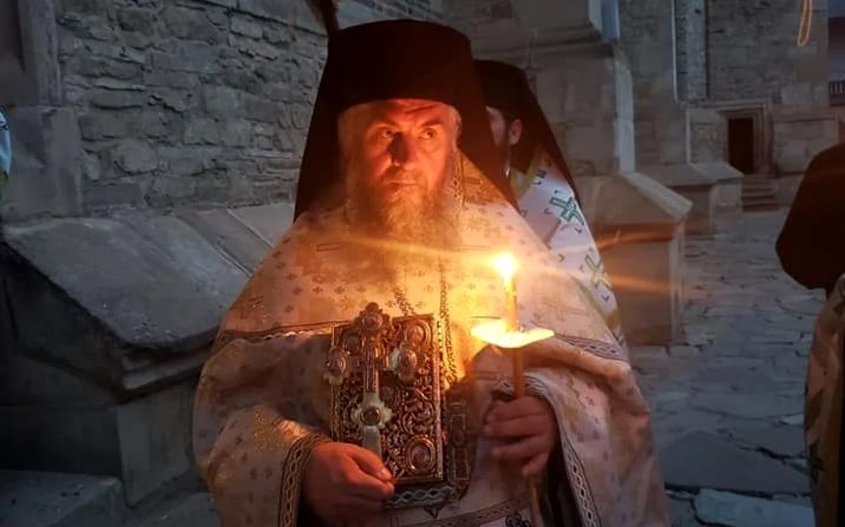 Benedict Sauciuc, stareţul Mănăstirii Neamţ FOTO Facebook