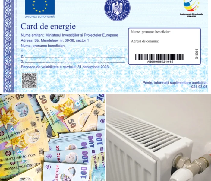 Prin cardul de energie se acordă un ajutor de 1.400 de lei FOTO Adevărul