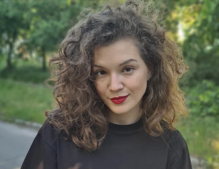 Lidiya Fesenko, trasă de păr într-o cafenea FOTO: FB