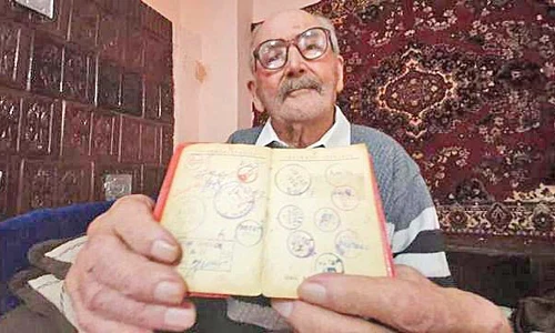 Pensionarul n a lipsit de la nici un scrutin electoral jpeg