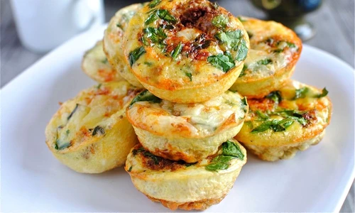 Mini omlete mic dejun italienesc jpeg
