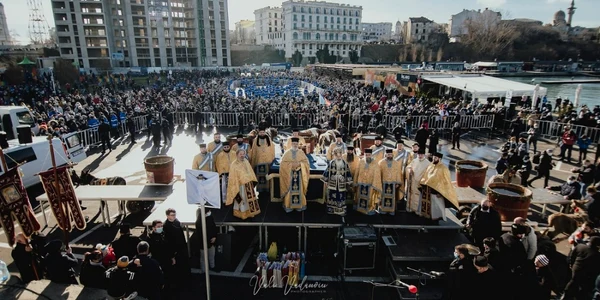 slujba boboteaza 2021 in portul tomis constanta foto arh tomisului vali vadanoiu