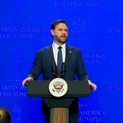 JD Vance și Viktor Orban 7 aprilie 2026 FOTO captură video X