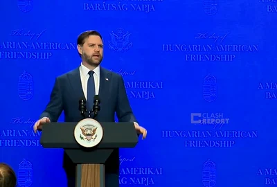 JD Vance și Viktor Orban 7 aprilie 2026 FOTO captură video X