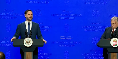 JD Vance și Viktor Orban 7 aprilie 2026 FOTO captură video X
