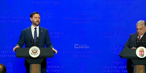 JD Vance și Viktor Orban 7 aprilie 2026 FOTO captură video X