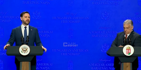 JD Vance și Viktor Orban 7 aprilie 2026 FOTO captură video X