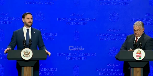 JD Vance și Viktor Orban 7 aprilie 2026 FOTO captură video X