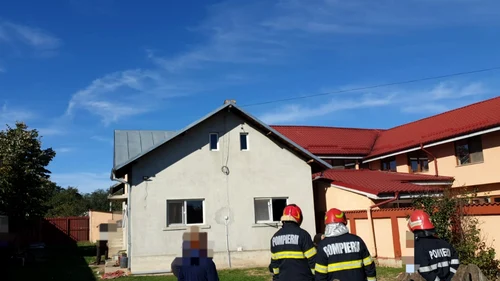 Trei persoane au fost rănite în urma unei explozii. FOTO ISU Dâmbovița